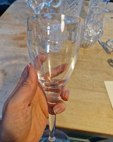 Single Waterford Crystal John Rocha "Geo" Red Wine Glass / Goblet