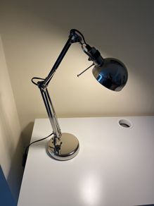 IKEA FORSA Work Lamp - Nickel-Plated