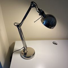 IKEA FORSA Work Lamp - Nickel-Plated