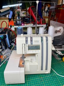 BROTHER 9700LD Overlocker Sewing Machine - Just Serviced - Excellent condition - Japanese quality made