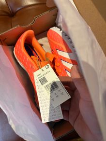 Size 4 adidas Kids Predator Club TF - Signal Coral/Ftwr White/Beam Orange