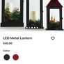 Both Lanterns for 25euro Medium size Black Image 8