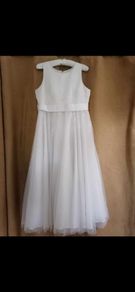 communion dress with accessories