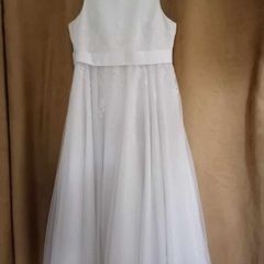 communion dress with accessories