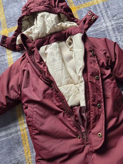 1year, Konges Slojd Burgundy Thermolite Snowsuit