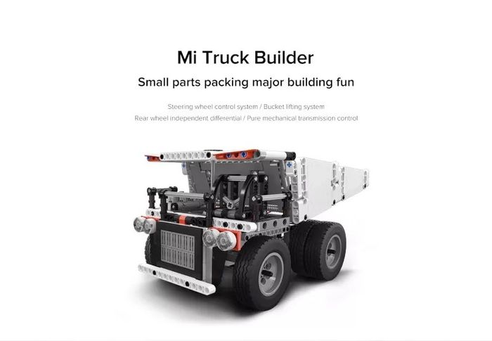 Xiaomi Mi Building Block Mine Truck Steering Wheel Control Dump Lift Smart Remote Control For Kids