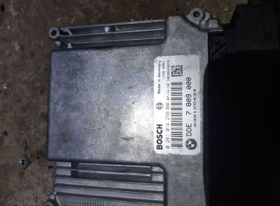 Bmw 520d E60 N47 Engine Control Unit 0281014238 Dde 7809000 Ecu Bosch