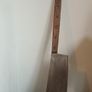 antique XL butcher meat cleaver  stamped FR Image 3