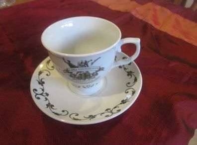 Hendricks gin cup and saucer