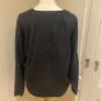 Cos silk black top size 10 Image 3