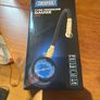 Draper Tyre Pressure Gauge with Flexible Hose, Handheld Dual Reading Gauge, Car Tyre Pressure Gauge, 69924, Blue Image 2