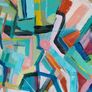 Original abstract painting Geometric painting Image 5