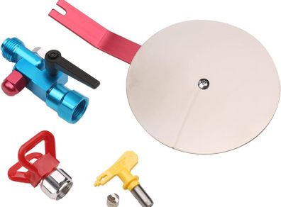 Wagner Airless Paint Sprayer with Anti-Splash Baffle 517 Tip and Tip Seal, Universal Spray Guide Accessory Tool