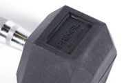 22.5kg Hex Rubber Dumbells Pair /Primal Strength brand