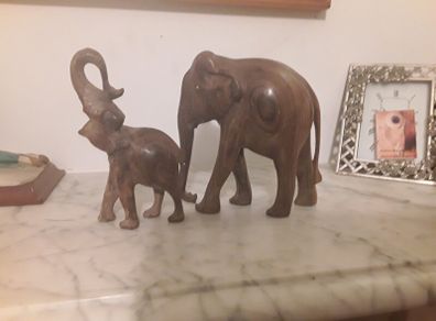 wooden ornaments