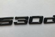 BMW 5 series rear boot badge 530d