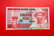 Guinea. Bissau.  50  Pesos  1990.  Pick  10  (uncirculated )