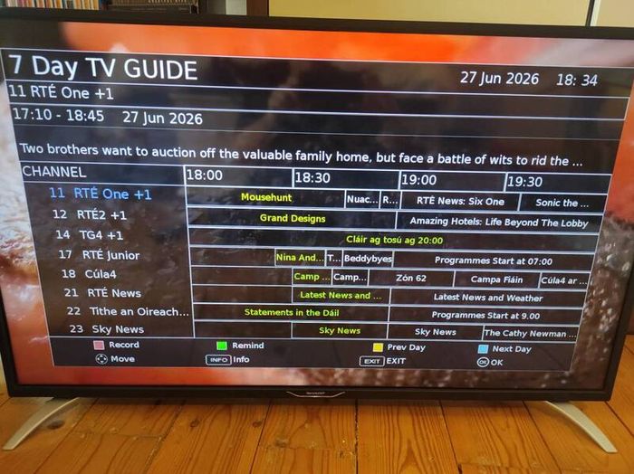 Sharp Aquos 40" TV