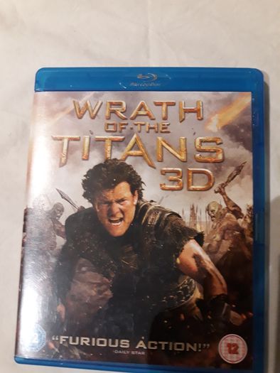 Blue-Ray-Wrath of The Titans 3D-Film