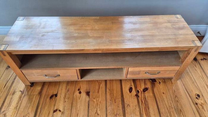 Solid Oak TV Unit - Media Stand - 140cm