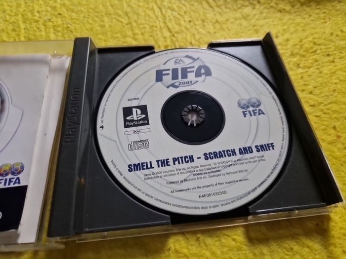 Fifa 2001 PlayStation1 Ps1 PlayStation2 Ps2 Games Original