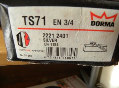 Dorma Ts 71 door close