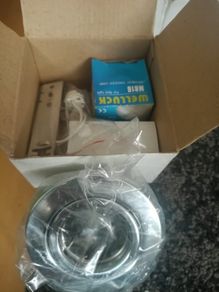 5 x Downlighter sets with bulb and fittings