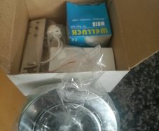 5 x Downlighter sets with bulb and fittings