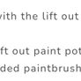 6 Non-Spill Paint Pots & Palette with 6 Lift Out Tubs Image 4