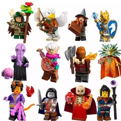 Lego 71047 Dungeons and Dragons Collectible Minifigures (Complete Set of 12)