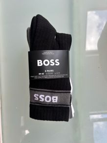 boss 3 pack quarter socks