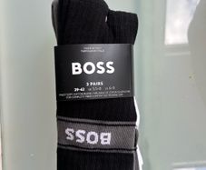 boss 3 pack quarter socks