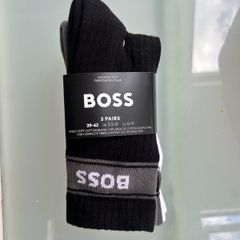 boss 3 pack quarter socks