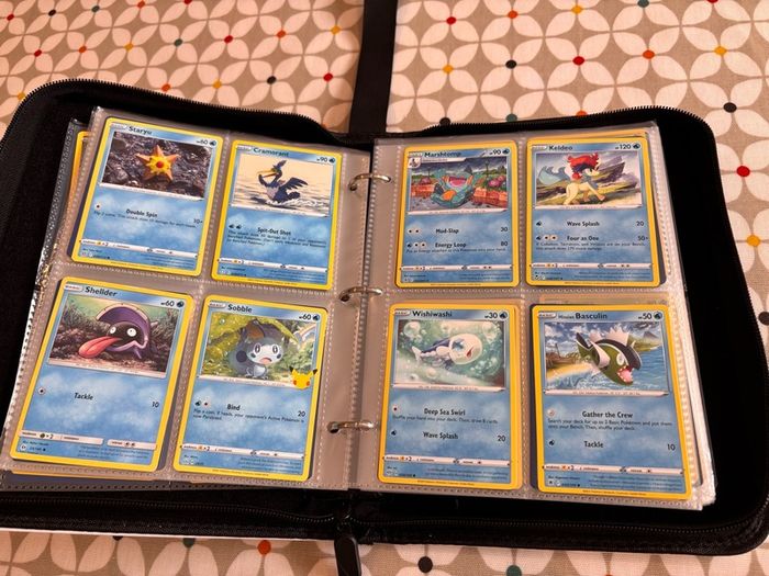 Pokemon folder and cards