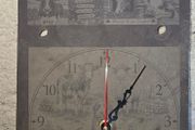Irish Farm Life Slate Clock