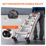 Telescoping Ladder A Frame, 13 FT Compact Aluminum Extension Ladder, Multi-Function Portable Collapsible RV Ladder, Telescopic Ladder for Homework Stairs Indoor Outdoor Roof, 330lb Load Image 3