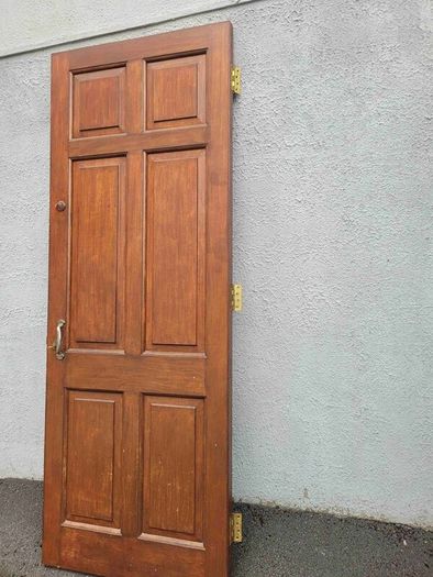 Extra tall teak door 85.5 x 32 inches