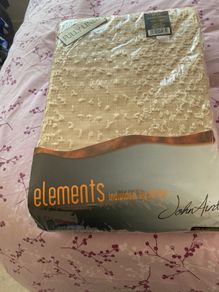 New Fully lined sand colour curtains