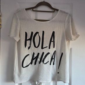 Open back casual top, size 10