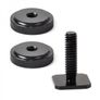 18711 1/4" Dual Nuts Tripod Mount Screw to Flash Camera Hot Shoe Image 2