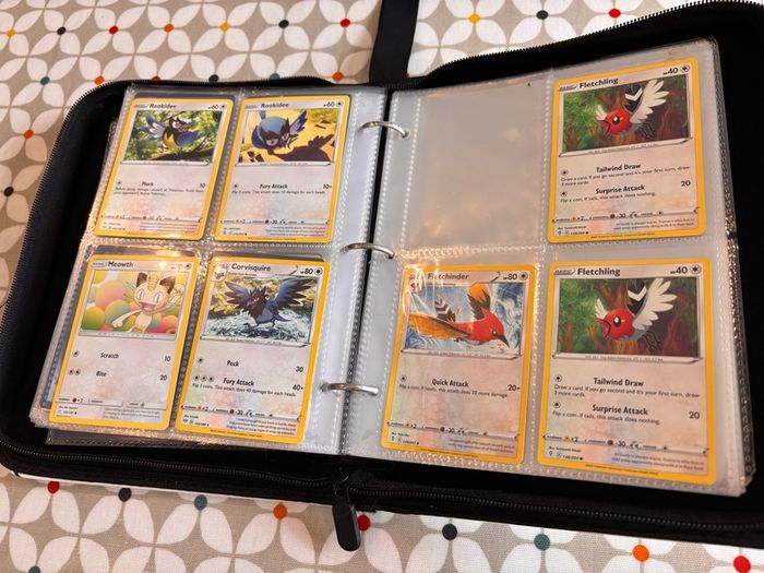 Pokemon folder and cards