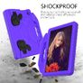 For Amazon Fire HD 8 2020 10th Gen Kids Case Shockproof Cover With Stand - Purple Image 6