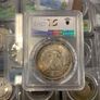USA 1887 Morgan dollar PCGS ms63 stunning Image 2