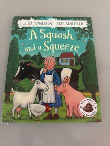 A Squash and a Squeeze Childrens book