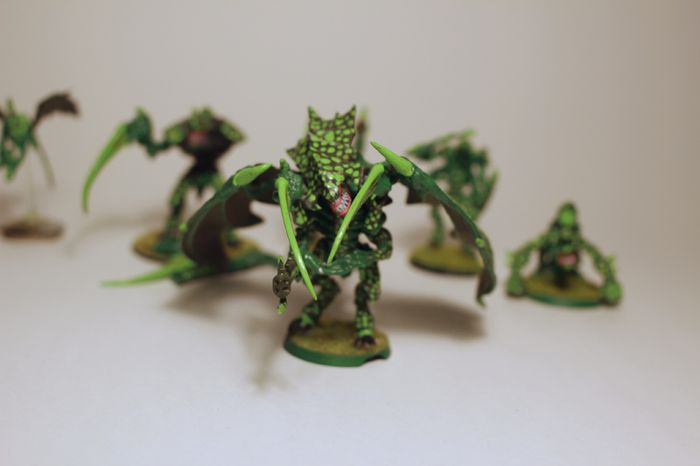 Tyranid Hive Tyrant, Guard, Lictor & Biovore Warhammer 40k