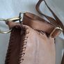 Vera Pelle - Leather Bag - Light Brown - New Without Tags RRP 120 Image 10
