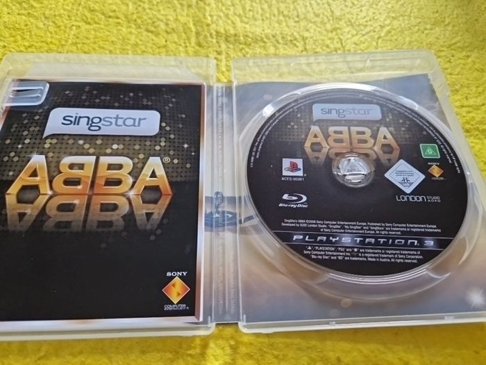 Singstar ABBA  PlayStation3 ps3 games Original