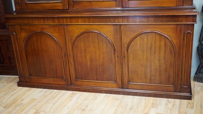 Victorian Mahogany Library Bookcase