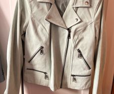 Biker suede jacket