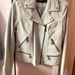 Biker suede jacket